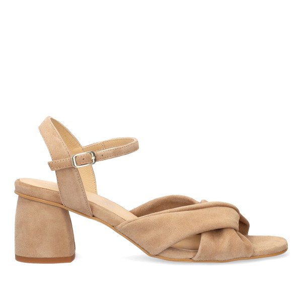 Andres Machado Nerea-32 Leather Sandal Camel 7.5cm Andres Machado Nerea-32 Leather Sandal Camel 7.5cm