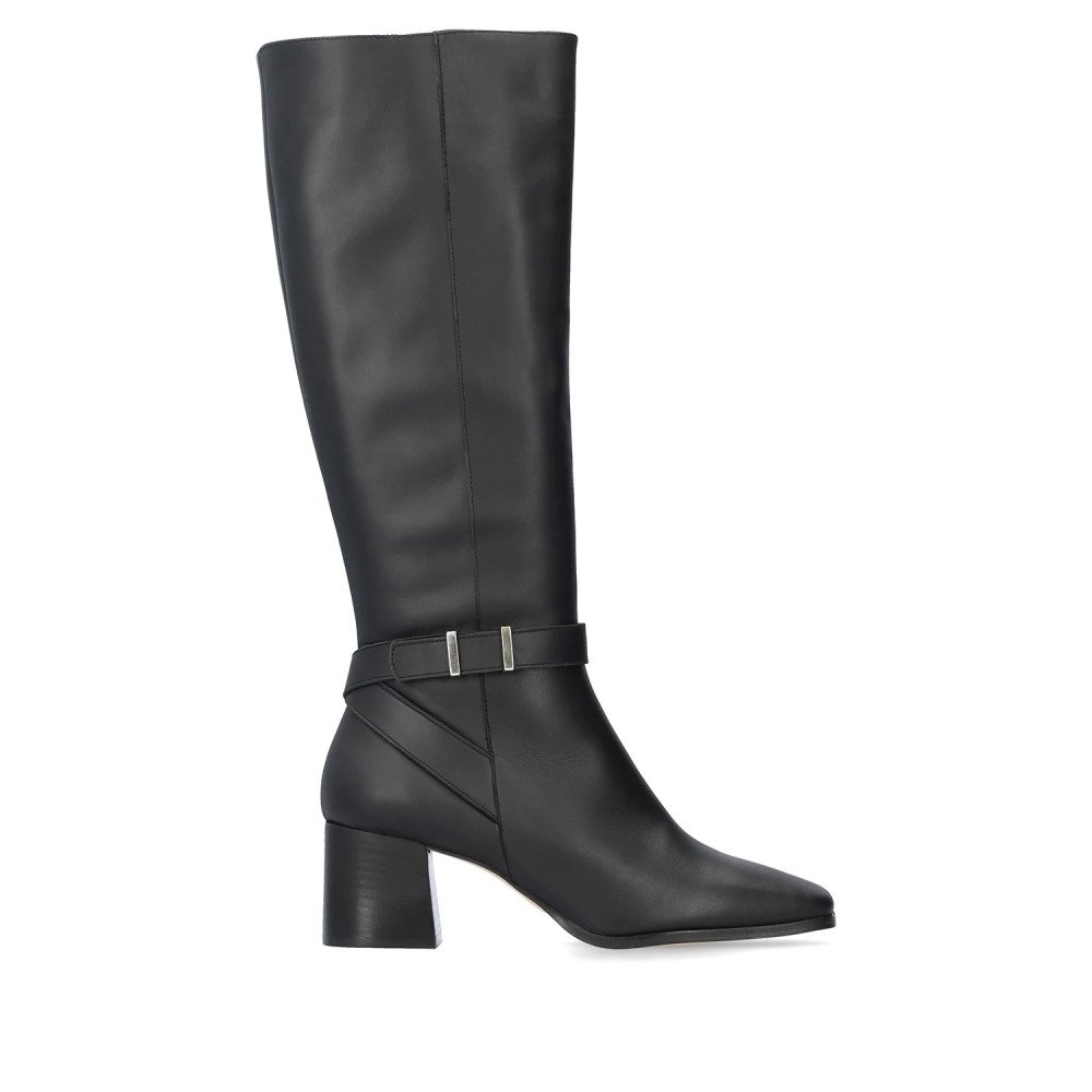 Andres Machado Nora-01 Black Leather Boot 6cm Andres Machado Nora-01 Black Leather Boot 6cm