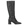 Andres Machado Nora-01 Black Leather Boot 6cm Andres Machado Nora-01 Black Leather Boot 6cm