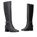 Andres Machado Nora-01 Black Leather Boot 6cm Andres Machado Nora-01 Black Leather Boot 6cm