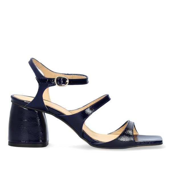 Andres Machado Selene-18 Leather Sandal Blue 8cm Andres Machado Selene-18 Leather Sandal Blue 8cm