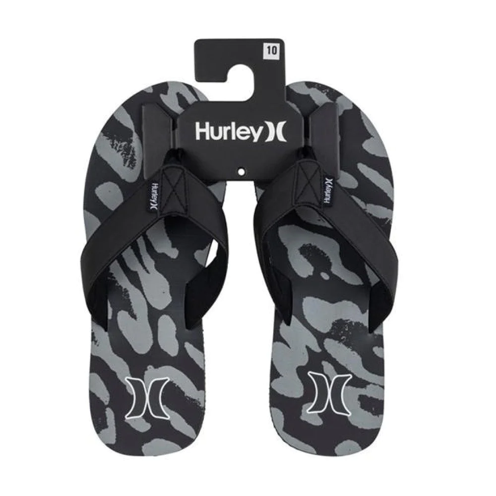 Hurley 222337 03 Flip Flops Black