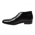 Bigshoes KL30100-01 Δερμάτινο Dress Μαύρο