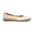 Bigshoes GA1133-13Δ Leather Ballerinas Nude