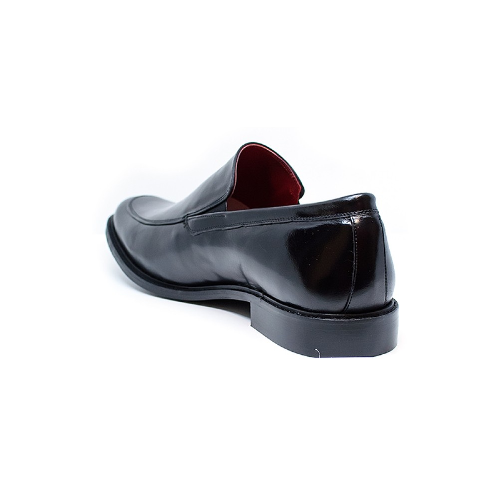 Bigshoes KL30188-01 Δερμάτινο Dress Μαύρο