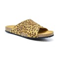 Bigshoes GA0302-Leopard Leather Sandals Leopard