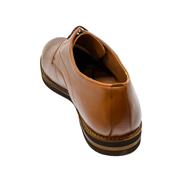 Bigshoes KL37306-09 Leather Dress Shoes Tan Bigshoes KL37306-09 Leather Dress Shoes Tan