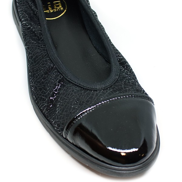 Bigshoes GA1133-01SN Leather Ballerinas Black Bigshoes GA1133-01SN Leather Ballerinas Black