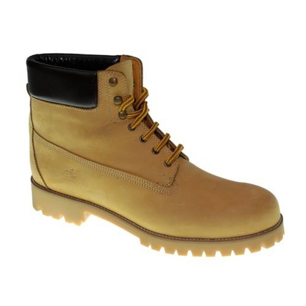 Bigshoes KL0031-24 Leather Ankle Boots Yellow Bigshoes KL0031-24 Leather Ankle Boots Yellow