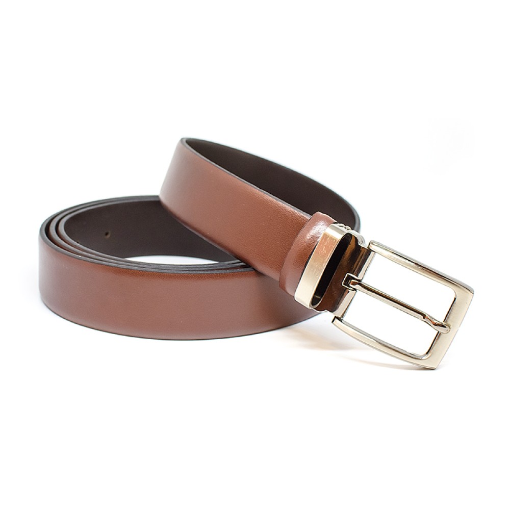 Bigshoes 14-385 Leather Brown Belt