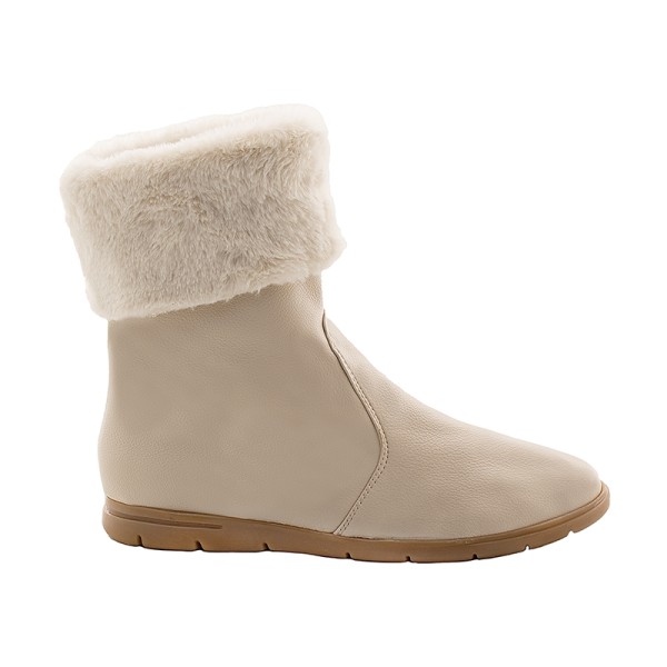 Bigshoes GA8281-02 Ankle Boot Ivory   Bigshoes GA8281-02 Ankle Boot Ivory
