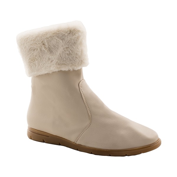 Bigshoes GA8281-02 Ankle Boot Ivory   Bigshoes GA8281-02 Ankle Boot Ivory