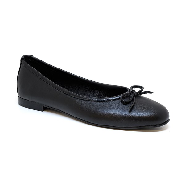 Bigshoes GA1137-01 Leather Ballerinas Black Bigshoes GA1137-01 Leather Ballerinas Black
