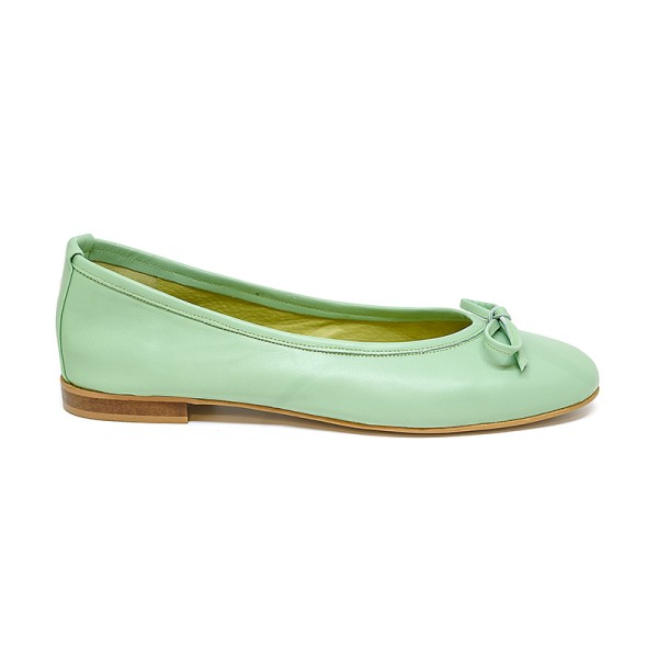 Bigshoes GA1137-19 Leather Ballerinas Pistachio Bigshoes GA1137-19 Leather Ballerinas Pistachio