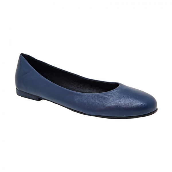 Bigshoes GA1132-12 Leather Ballerinas Blue Bigshoes GA1132-12 Leather Ballerinas Blue