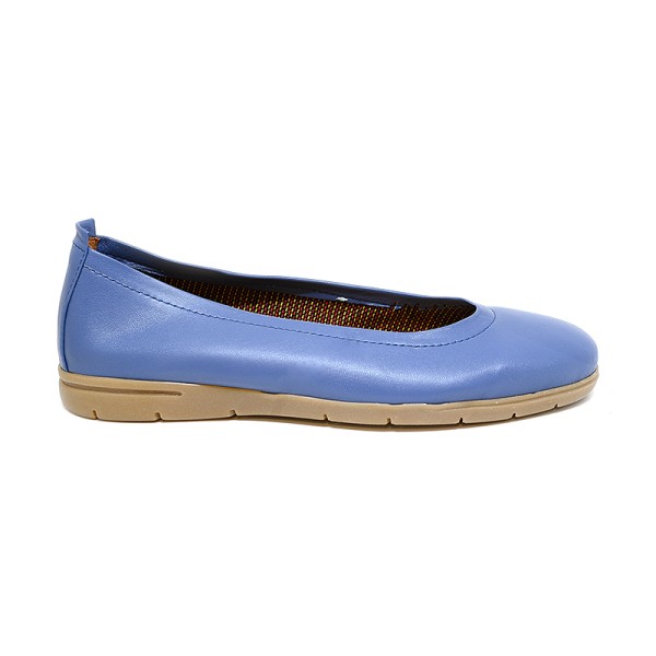 Bigshoes GA1133/C-18 Anatomic Leather Ballerina Blue Bigshoes GA1133/C-18 Anatomic Leather Ballerina Blue