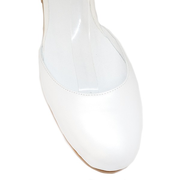 Bigshoes GA1143-02 Leather Pumps White Bigshoes GA1143-02 Leather Pumps White