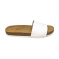 Bigshoes GA0303-02 Leather Slipper White