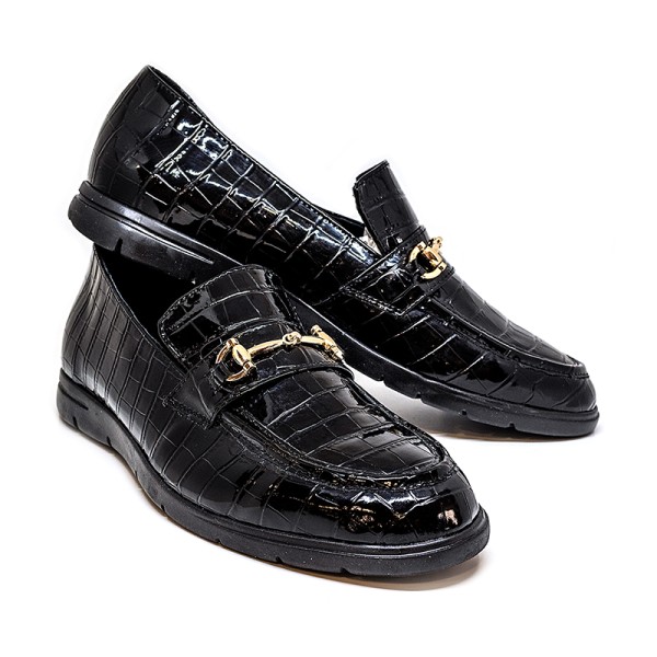 Bigshoes GA1146-01 Mocassin Black Bigshoes GA1146-01 Mocassin Black