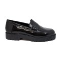 Bigshoes KL0806-01 Μοκασίνι Δερμάτινο Μαύρο
