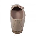 Bigshoes MX8045-13 Leather Ballerinas Beige
