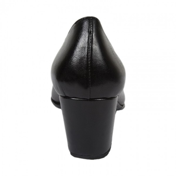 Bigshoes MX14200-01 Leather Pumps Black 6.5cm Bigshoes MX14200-01 Leather Pumps Black 6.5cm
