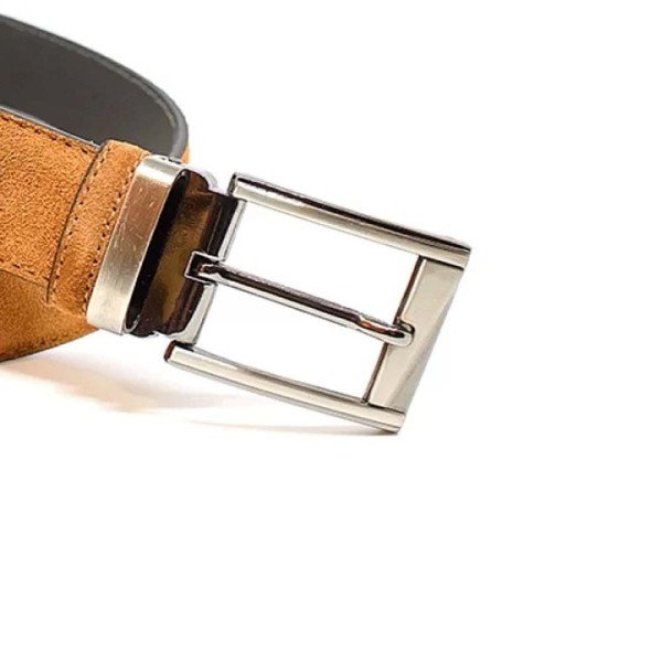 Bigshoes 3292-384 Leather Camel Belt Bigshoes 3292-384 Leather Camel Belt