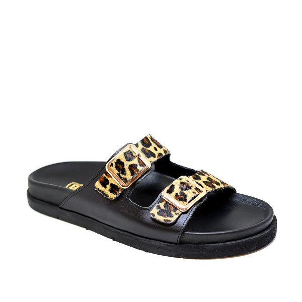 Bigshoes GA0307-01 Leather Sandal Black Bigshoes GA0307-01 Leather Sandal Black