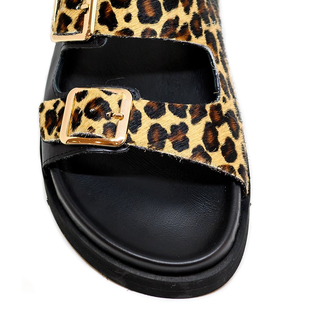 Bigshoes GA0307-01 Leather Sandal Black Bigshoes GA0307-01 Leather Sandal Black