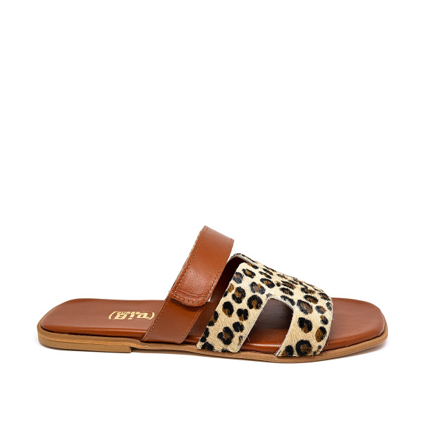 Bigshoes GA0111-09 Tan Leather Sandal Bigshoes GA0111-09 Tan Leather Sandal