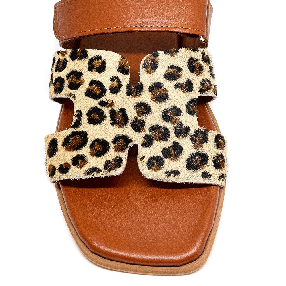 Bigshoes GA0111-09 Tan Leather Sandal Bigshoes GA0111-09 Tan Leather Sandal