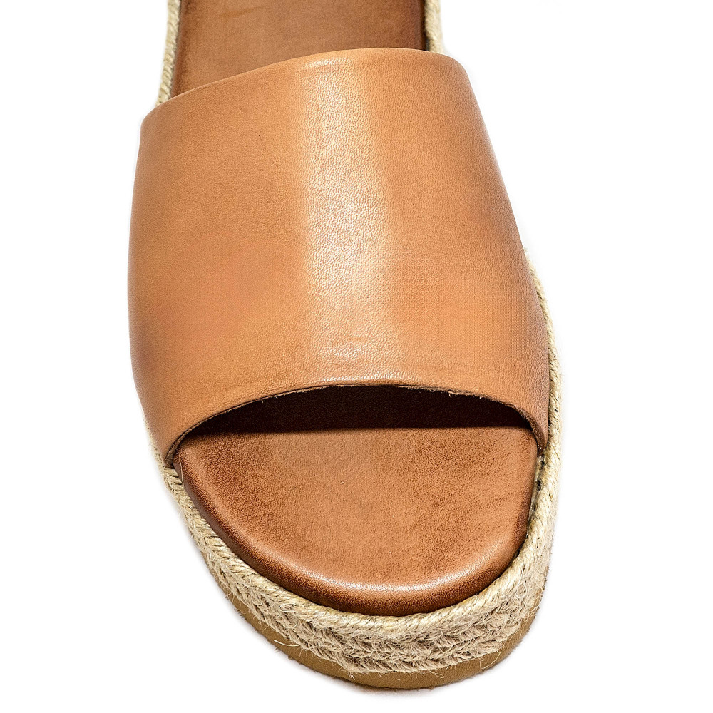 Bigshoes GA0214-09 Leather Mule Tan Bigshoes GA0214-09 Leather Mule Tan