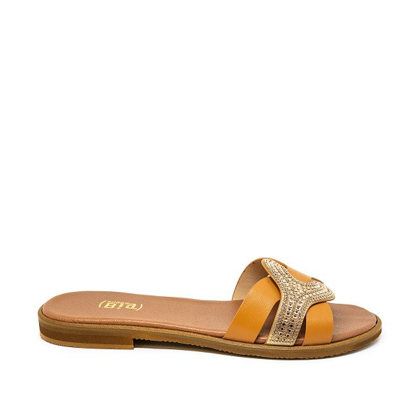Bigshoes GA0220-09 Leather Sandal Tan Bigshoes GA0220-09 Leather Sandal Tan