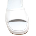 Bigshoes GA0304-02 Leather Mule White Bigshoes GA0304-02 Leather Mule White