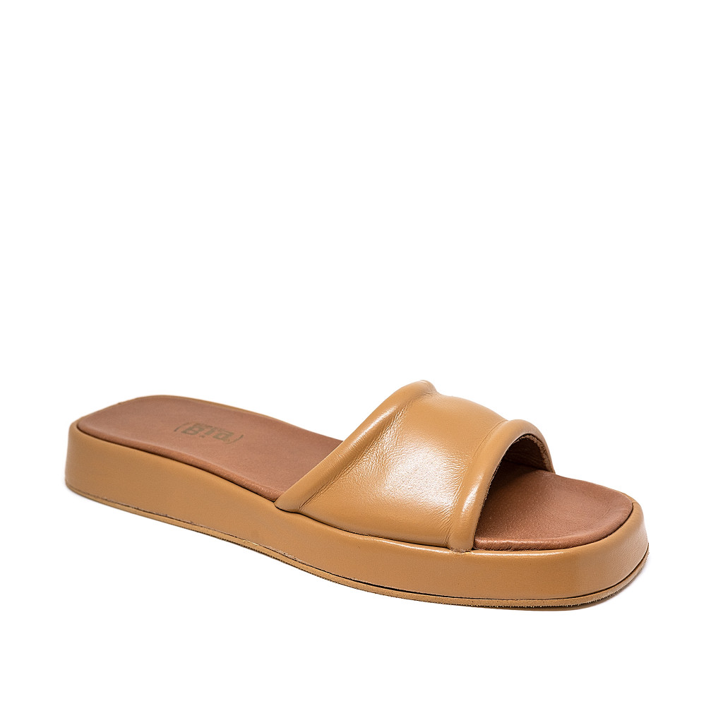 Bigshoes GA0304-09 Leather Mule Tan Bigshoes GA0304-09 Leather Mule Tan