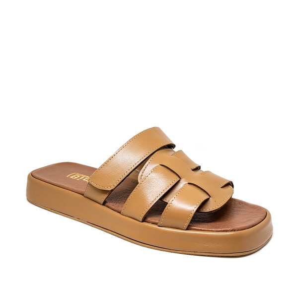 Bigshoes GA0305-09 Leather Mule Tan Bigshoes GA0305-09 Leather Mule Tan