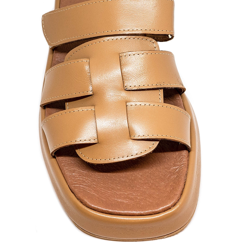 Bigshoes GA0305-09 Leather Mule Tan Bigshoes GA0305-09 Leather Mule Tan