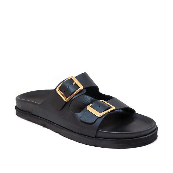 Bigshoes GA0307-01/01 Leather Sandal Black Bigshoes GA0307-01/01 Leather Sandal Black