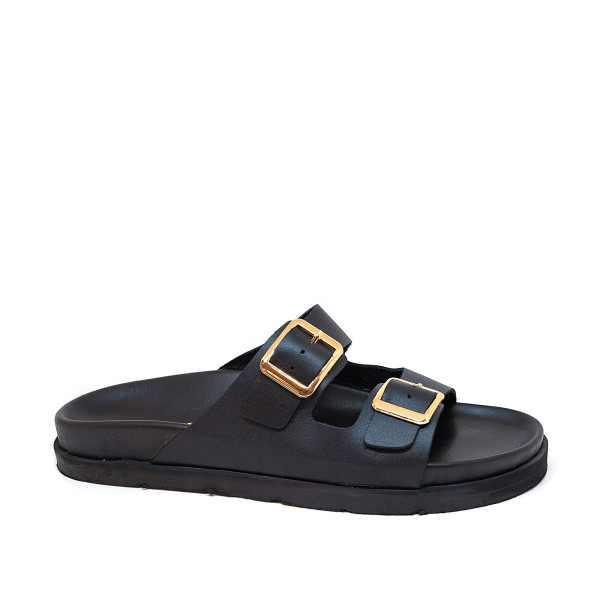 Bigshoes GA0307-01/01 Leather Sandal Black Bigshoes GA0307-01/01 Leather Sandal Black