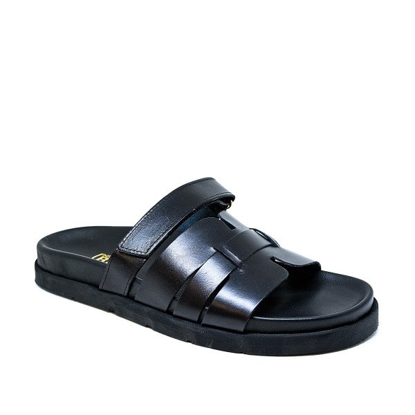 Bigshoes GA0309-01 Leather Sandal Black Bigshoes GA0309-01 Leather Sandal Black