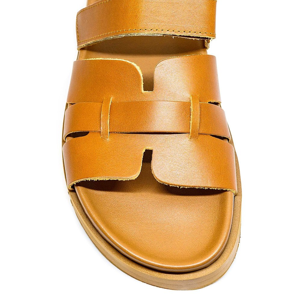 Bigshoes GA0309-09 Leather Sandal Tan Bigshoes GA0309-09 Leather Sandal Tan