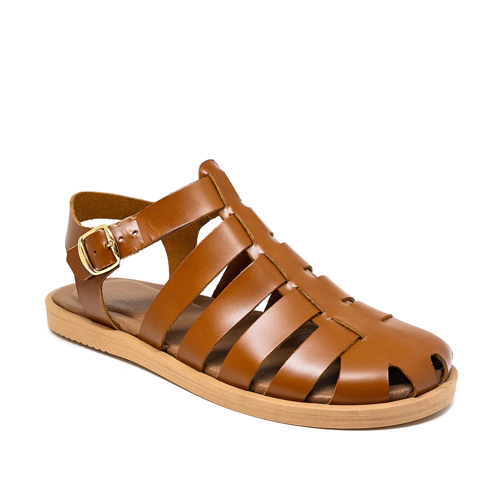 Bigshoes KL0063-09 Δερμάτινo Πέδιλο Ταμπά Bigshoes KL0063-09 Δερμάτινo Πέδιλο Ταμπά