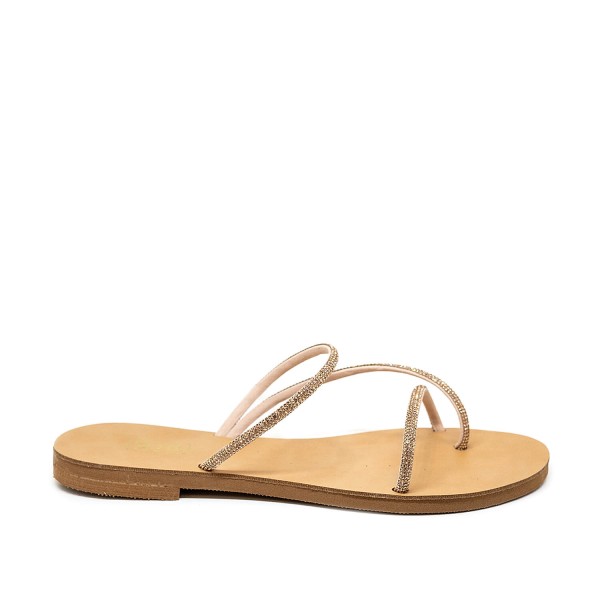 Bigshoes GA0106-06 Strass Sandal Gold Bigshoes GA0106-06 Strass Sandal Gold