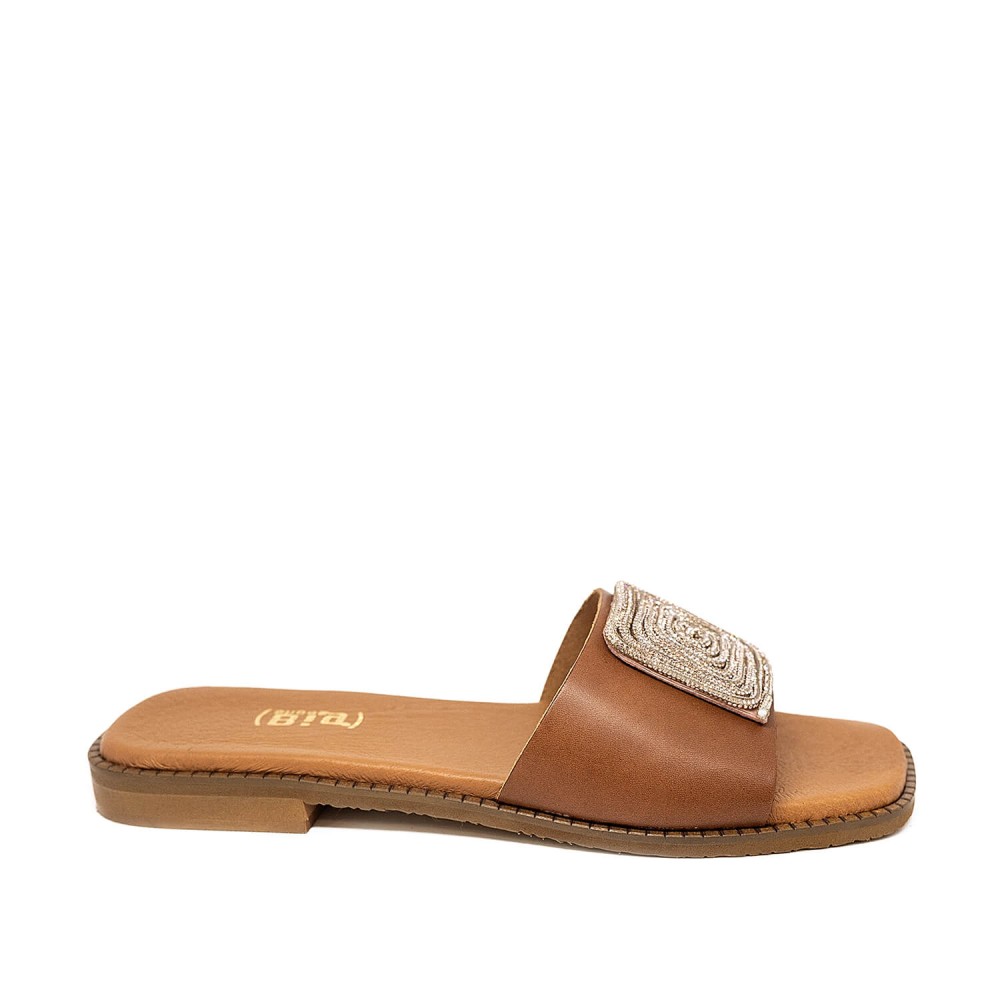 Bigshoes GA0107-09 Leather Sandal Tan