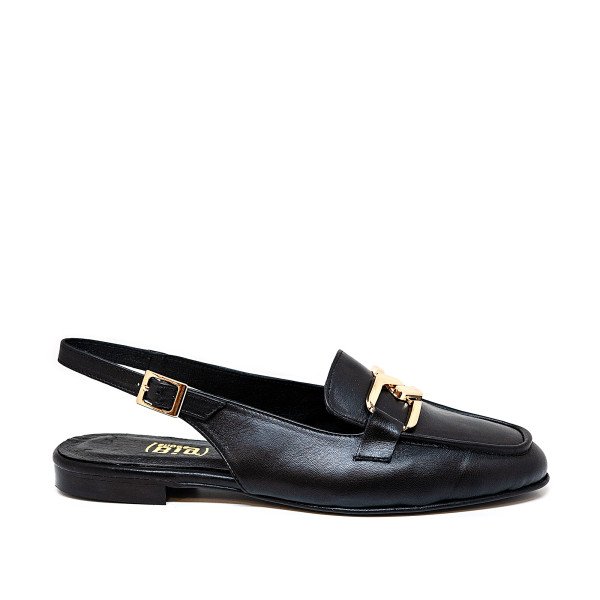 Bigshoes GA1153-01 Leather Ballerina Black Bigshoes GA1153-01 Leather Ballerina Black