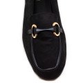 Bigshoes GA1157-01 Leather Moccasin Black Bigshoes GA1157-01 Leather Moccasin Black