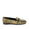 Bigshoes GA1157-20 Animal Print Leather Moccasin Bigshoes GA1157-20 Animal Print Leather Moccasin