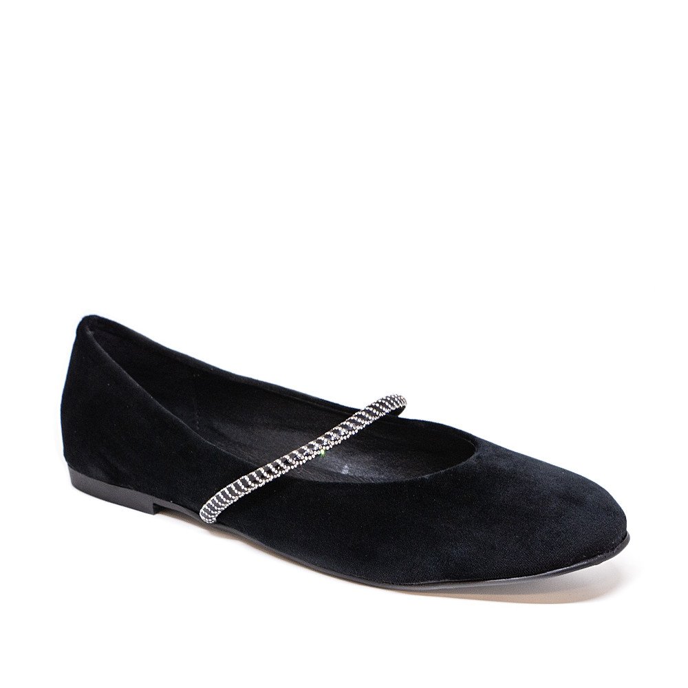 Bigshoes GA1159-01 Leather Ballerina Black Bigshoes GA1159-01 Leather Ballerina Black