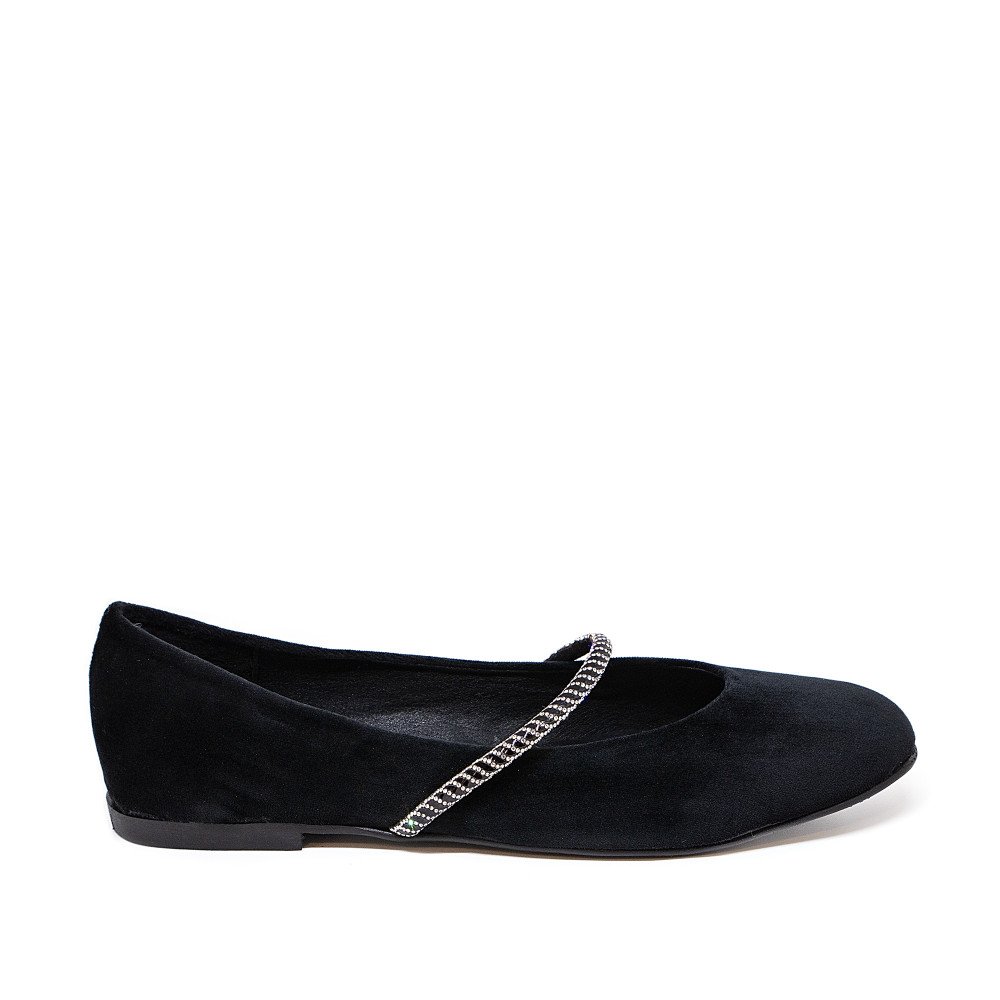 Bigshoes GA1159-01 Leather Ballerina Black Bigshoes GA1159-01 Leather Ballerina Black