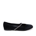 Bigshoes GA1159-01 Leather Ballerina Black Bigshoes GA1159-01 Leather Ballerina Black
